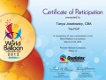 WBC Certificate